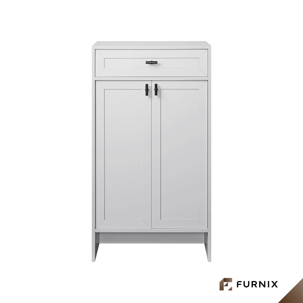 ตู้รองเท้า FURNIX รุ่น SERENE ขนาด 60*40*110 CM สีเทา_5